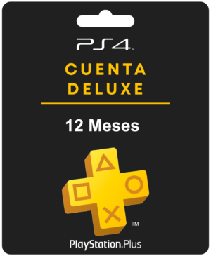 PLUS 12 MESES DELUXE PS4