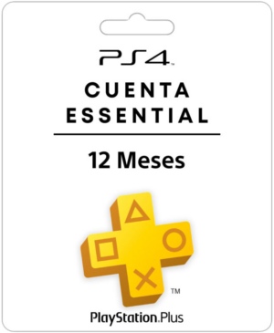 PLUS 12 MESES ESSENTIAL PS4