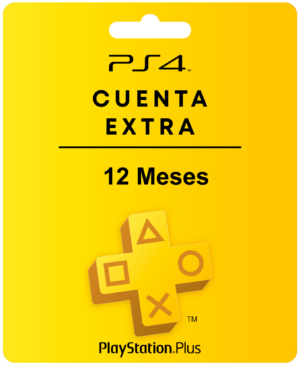 PLUS 12 MESES EXTRA PS4