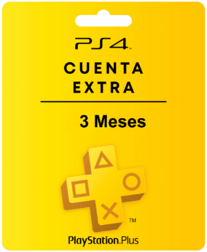 PLUS 3 MESES EXTRA PS4