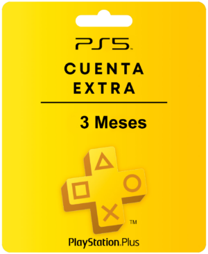 PLUS 3 MESES EXTRA PS5